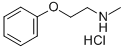 2-PHENOXY-N-METHYLETHYLAMINEHYDROCHLORIDE CAS#: 85262-76-6