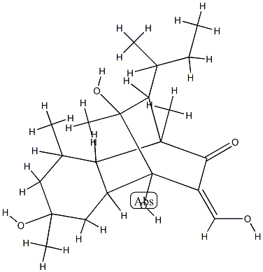 (1R,3Z,4S,4aα,6R,8aβ,9S,10R)-3,4,4a,5,6,7,8,8a-Octahydro-4,6,9-trihydroxy-3-(hydroxymethylene)-1,6,8β,9-tetramethyl-10-[(R)-1-methylpropyl]-1,4-ethanonaphthalen-2(1H)-one CAS#: 85269-22-3