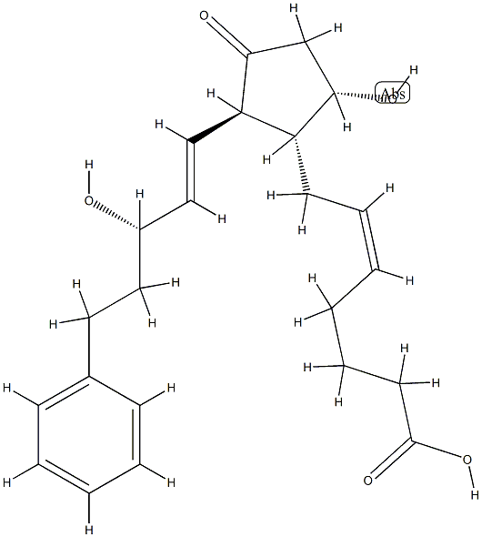 (Z)-7-[(1R)-5α-Hydroxy-2β-[(E,S)-3-hydroxy-5-phenyl-1-pentenyl]-3-oxocyclopentan-1α-yl]-5-heptenoic acid CAS#: 85280-91-7