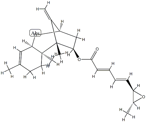 Trichotheca-9,12(13)-dien-4β-ol 5-[(2R,3R)-3-methyloxiran-2-yl]-2,4-Pentadienoate CAS#: 85957-00-2