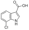 7-CHLORO-1H-INDOLE-3-CARBOXYLIC ACID CAS#: 86153-24-4