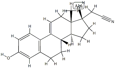9,11-Dehydro-17α-cyanoMethyl Estradiol CAS#: 86153-38-0