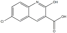 6-CHLORO-2-HYDROXY-QUINOLINE-3-CARBOXYLIC ACID CAS#: 86209-35-0