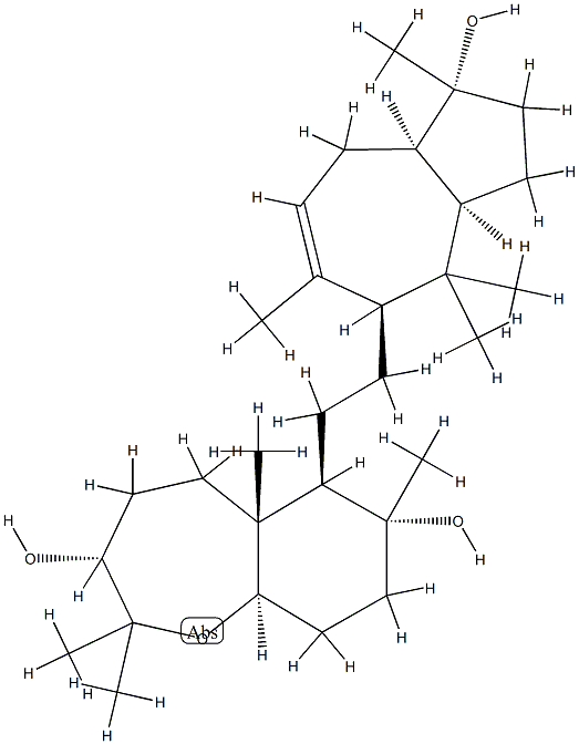 (3R,9aα)-Decahydro-2,2,5aβ,7β-tetramethyl-6β-[2-[(1R,3aR,5S,8aR)-1,2,3,3a,4,5,8,8a-octahydro-1-hydroxy-1,4,4,6-tetramethylazulen-5-yl]ethyl]-1-benzoxepine-3α,7α-diol CAS#: 86783-84-8