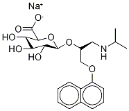 (R)-Propranolol β-D-Glucuronide Sodium Salt CAS#: 87102-70-3