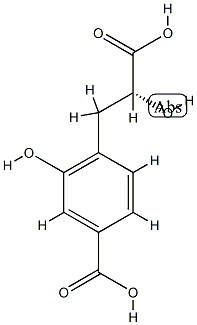 (αR)-4-Carboxy-α,2-dihydroxybenzenepropanoic acid CAS#: 87315-09-1