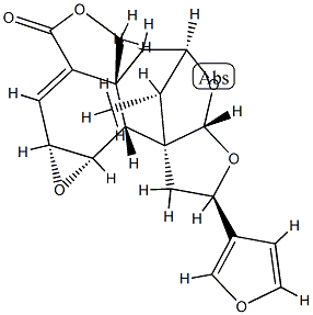 (2R,6aS,12S)-2α-(3-Furanyl)-1,2,5,6,11aα,11bα-hexahydro-12-methyl-3aαH-5β,11cβ-methanodifuro[3,2-a:3',4'-f]oxireno[i][3]benzooxepin-9(10aαH)-one CAS#: 87321-88-8