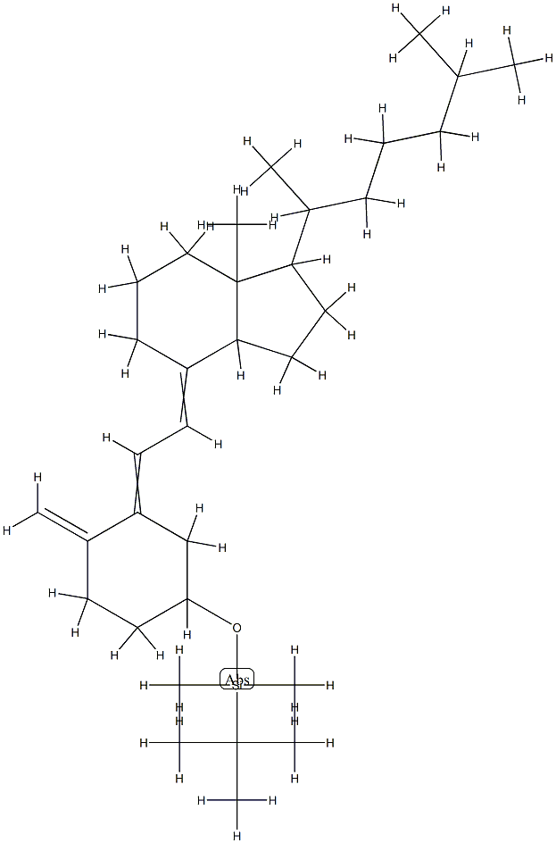 Silane, (1,1-diMethylethyl)diMethyl[[(3β,5E,7E)-9,10-secocholesta-5,7,10(19)-trien-3-yl]oxy]- CAS#: 87649-55-6