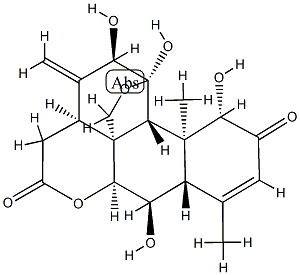 (11R)-11,20-Epoxy-1β,6α,11,12α-tetrahydroxypicrasa-3,13(21)-diene-2,16-dione CAS#: 87733-57-1