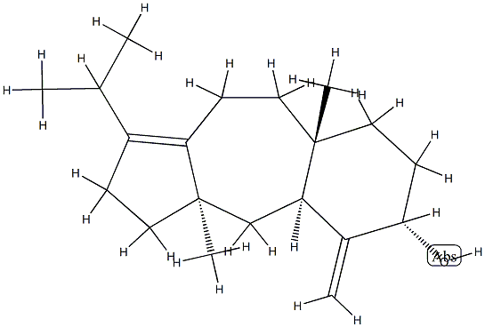 (3aR,4aβ)-2,3,3a,4,4a,5,6,7,8,8a,9,10-Dodecahydro-3aβ,8aα-dimethyl-5-methylene-1-isopropylbenz[f]azulen-6β-ol CAS#: 87745-21-9