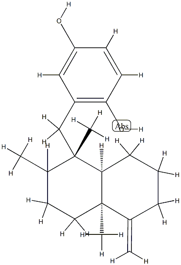 2-[[(1R,8aα)-1,2β,4aα-Trimethyl-5-methylenedecalin-1α-yl]methyl]hydroquinone CAS#: 87764-13-4
