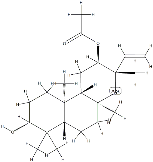 (2R,6aβ,10bβ)-2β-Acetyloxy-3α-ethenyldodecahydro-3,4aα,7,7,10aα-pentamethyl-1H-naphtho[2,1-b]pyran-8α-ol CAS#: 88143-07-1