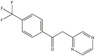 2-PYRAZIN-2-YL-1-[4-(TRIFLUOROMETHYL)PHENYL]ETHANONE CAS#: 88283-34-5