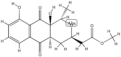 (1S)-3,4,4aα,5,10,10a-Hexahydro-9,10aβ-dihydroxy-1α-methyl-5,10-dioxo-1H-naphtho[2,3-c]pyran-3β-acetic acid methyl ester CAS#: 88293-08-7