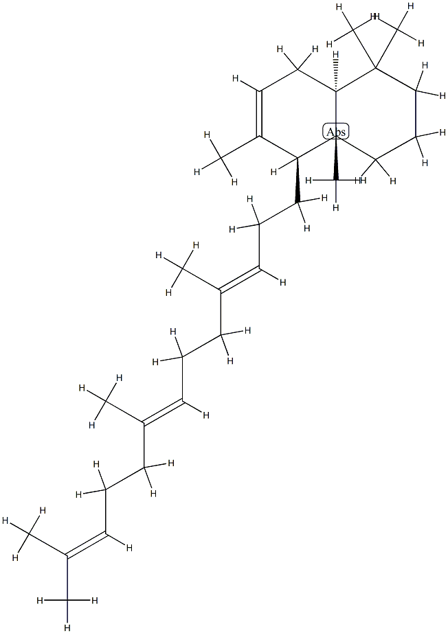 (4aS,5S,8aS)-1,2,3,4,4a,5,8,8a-Octahydro-1,1,4aβ,6-tetramethyl-5β-[(3E,7E)-4,8,12-trimethyltrideca-3,7,11-triene-1-yl]naphthalene CAS#: 88902-03-8