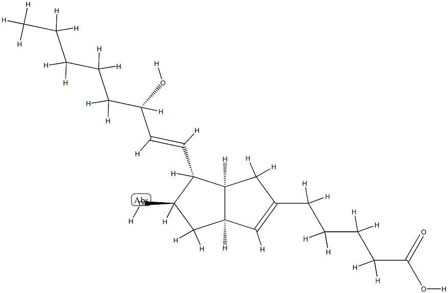 [3aS,(+)]-1,3aα,4,5,6,6aα-Hexahydro-5β-hydroxy-6α-[(1E,3S)-3-hydroxy-1-octenyl]pentalene-2-pentanoic acid CAS#: 88911-35-7