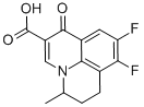 8,9-Difluoro-5-methyl-6,7-dihydro-1-oxo-1H,5H-benzo[ij]quinolizine-2-carboxylic acid CAS#: 80076-47-7