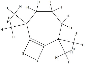 8,9-Dithiabicyclo[5.7.0]non-1(7)-ene, 2,2,6,6-tetramethyl- CAS#: 86596-78-3