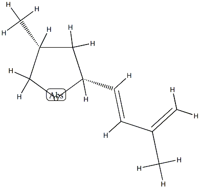 (2R)-Tetrahydro-4β-methyl-2-[(E)-3-methyl-1,3-butadienyl]furan CAS#: 89103-56-0