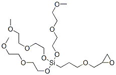 9-[2-(2-methoxyethoxy)ethoxy]-9-[3-(oxiranylmethoxy)propyl]-2,5,8,10,13,16-hexaoxa-9-silaheptadecane CAS#: 88127-84-8