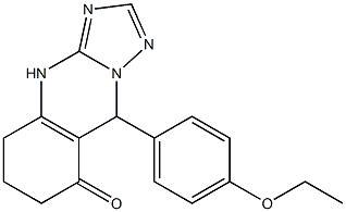 9-(4-ethoxyphenyl)-5,6,7,9-tetrahydro[1,2,4]triazolo[5,1-b]quinazolin-8(4H)-one CAS#: 803743-77-3