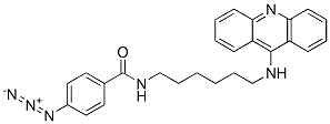 9-(6-(4-azidobenzamido)hexylamino)acridine CAS#: 88373-10-8