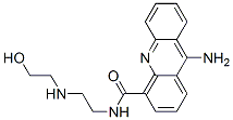 9-Amino-N-(2-((2-hydroxyethyl)amino)ethyl)-4-acridinecarboxamide CAS#: 89459-30-3