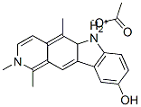 9-hydroxy-1,2,5-trimethyl-6H-pyrido[4,3-b]carbazolium acetate CAS#: 81531-67-1