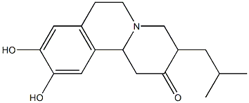 9,10-dihydroxy-3-isobutyl-3,4,6,7-tetrahydro-1H-pyrido[2,1-a]isoquinolin-2(11bH)-one CAS#: 89929-27-1