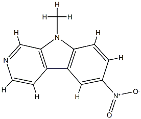 9H-Pyrido[3,4-b]indole,9-methyl-6-nitro-(8CI) CAS#: 801153-90-2