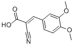 ALPHA-CYANO-3,4-DIMETHOXYCINNAMIC ACID CAS#: 86213-20-9