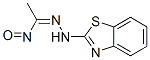 Acetaldehyde, 1-nitroso-, 2-benzothiazolylhydrazone (9CI) CAS#: 80550-13-6