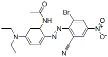Acetamide, N-[2-[(2-bromo-6-cyano-4-nitrophenyl)azo]- 5-(diethylamino)phenyl] CAS#: 85414-41-1