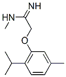 Acetamidine, N-methyl-2-(thymyloxy)- (8CI) CAS#: 802018-25-3