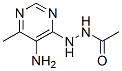 Acetic acid, 2-(5-amino-6-methyl-4-pyrimidinyl)hydrazide CAS#: 801976-01-2
