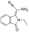 Acetonitrile, amino(2-ethyl-2,3-dihydro-3-oxo-1H-isoindol-1-ylidene)-, (2E)- (9CI) CAS#: 809230-51-1
