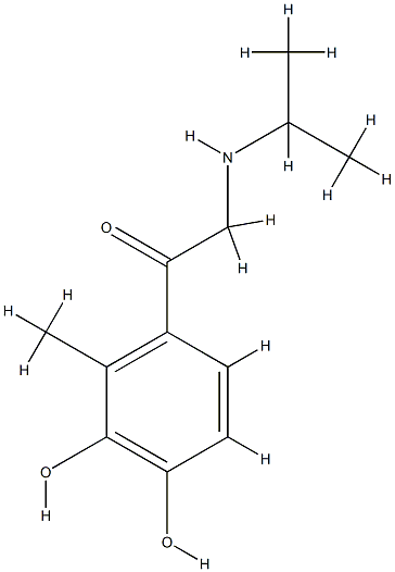 Acetophenone, 3,4-dihydroxy-2-(isopropylamino)-2-methyl- (8CI) CAS#: 801997-79-5