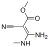 Acrylic acid, 3-amino-2-cyano-3-(methylamino)-, methyl ester (7CI) CAS#: 89465-03-2