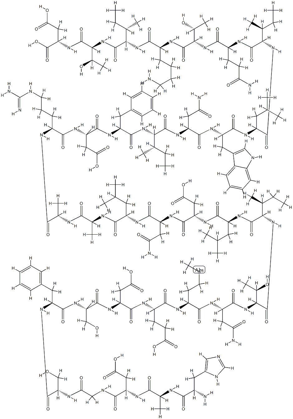 [Ala19]Glucagon-Like Peptide II, rat CAS#: 89750-15-2