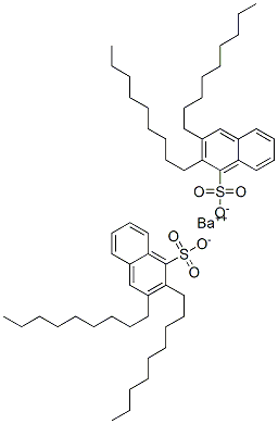 BASIC BARIUM DINONYLNAPHTHALENE SULFONATE IN MINERAL OIL CAS#: 82446-58-0