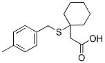 BETA-(4-METHYL-BENZYLSULFANYL)-BETA,BETA-CYCLOPENTAMETHYLENE-PROPIONIC ACID CAS#: 87242-91-9