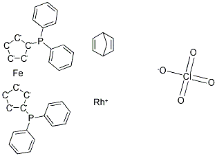(BICYCLO[2.2.1]HEPTA-2,5-DIENE)[1,1'-BIS(DIPHENYLPHOSPHINO)-FERROCENE] RHODIUM(I) PERCHLORATE CAS#: 84680-96-6
