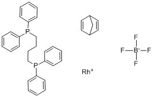 (BICYCLO[2.2.1]HEPTA-2,5-DIENE)[1,4-BIS(DIPHENYLPHOSPHINO)BUTANE]RHODIUM(I) TETRAFLUOROBORATE CAS#: 82499-43-2