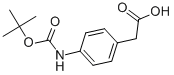 BOC-(4-AMINOPHENYL)ACETIC ACID CAS#: 81196-09-0