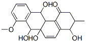 Benz(a)anthracen-1(2H)-one, 3,4,6a,7,12,12a-hexahydro-4,6a,7,12-tetrah ydroxy-8-methoxy-3-methyl- CAS#: 85178-52-5