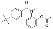 Benzamide, N-(2-(acetyloxy)phenyl)-4-(1,1-dimethylethyl)-N-methyl- CAS#: 80495-80-3