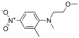 Benzenamine, N-(2-methoxyethyl)-N,2-dimethyl-4-nitro- (9CI) CAS#: 821776-66-3