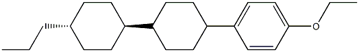 Benzene, 1-ethoxy-4-[(trans,trans)-4'-propyl[1,1'-bicyclohexyl]-4-yl]- CAS#: 84656-78-0
