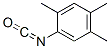 Benzene, 1-isocyanato-2,4,5-trimethyl- (9CI) CAS#: 85324-94-3