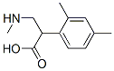 Benzeneacetic acid, 2,4-dimethyl-alpha-[(methylamino)methyl]- (9CI) CAS#: 803633-30-9